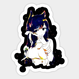 Azur Lane Atago Pop Art Sticker